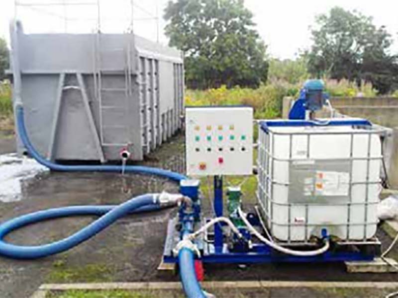 Mobile Dewatering Skips